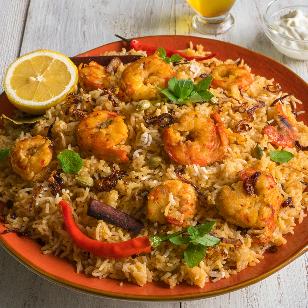 Shrimp Biryani